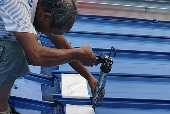 蜜桃网站在线观看屋麵防水處理