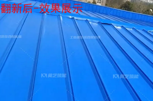 合肥遠東印務有限責任公司金屬屋麵翻新...